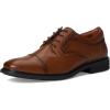 image:imageNunn Bush Mens Jarvis Cap Toe Oxford Dress Casual Business Formal Lace UpCognac